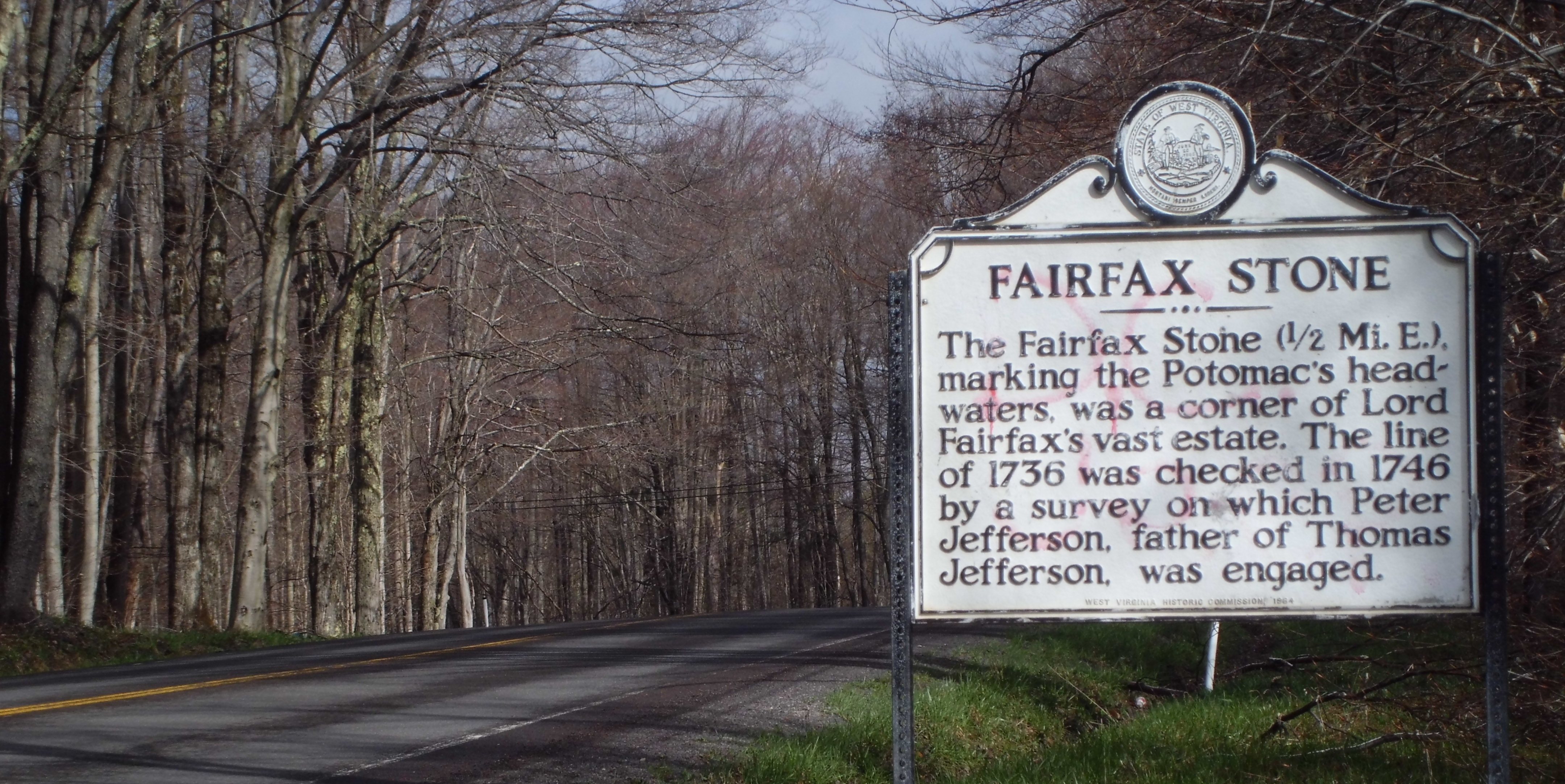 The Fairfax Stone and West Virginia v. Maryland